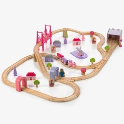 Bigjigs Wooden Fairy Town Train Set (114cm) Best